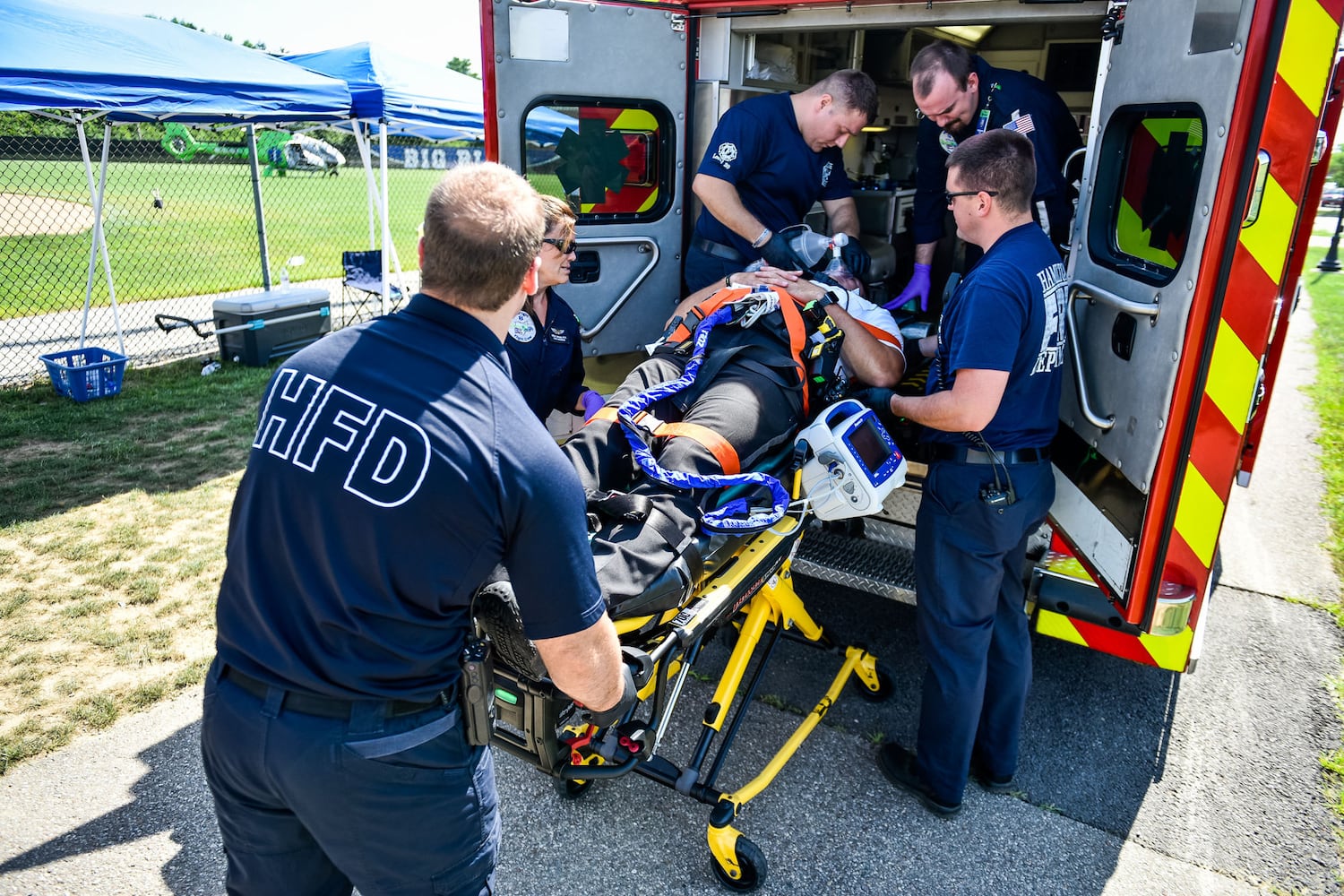 Hamilton police holds active shooter training at Hamilton High