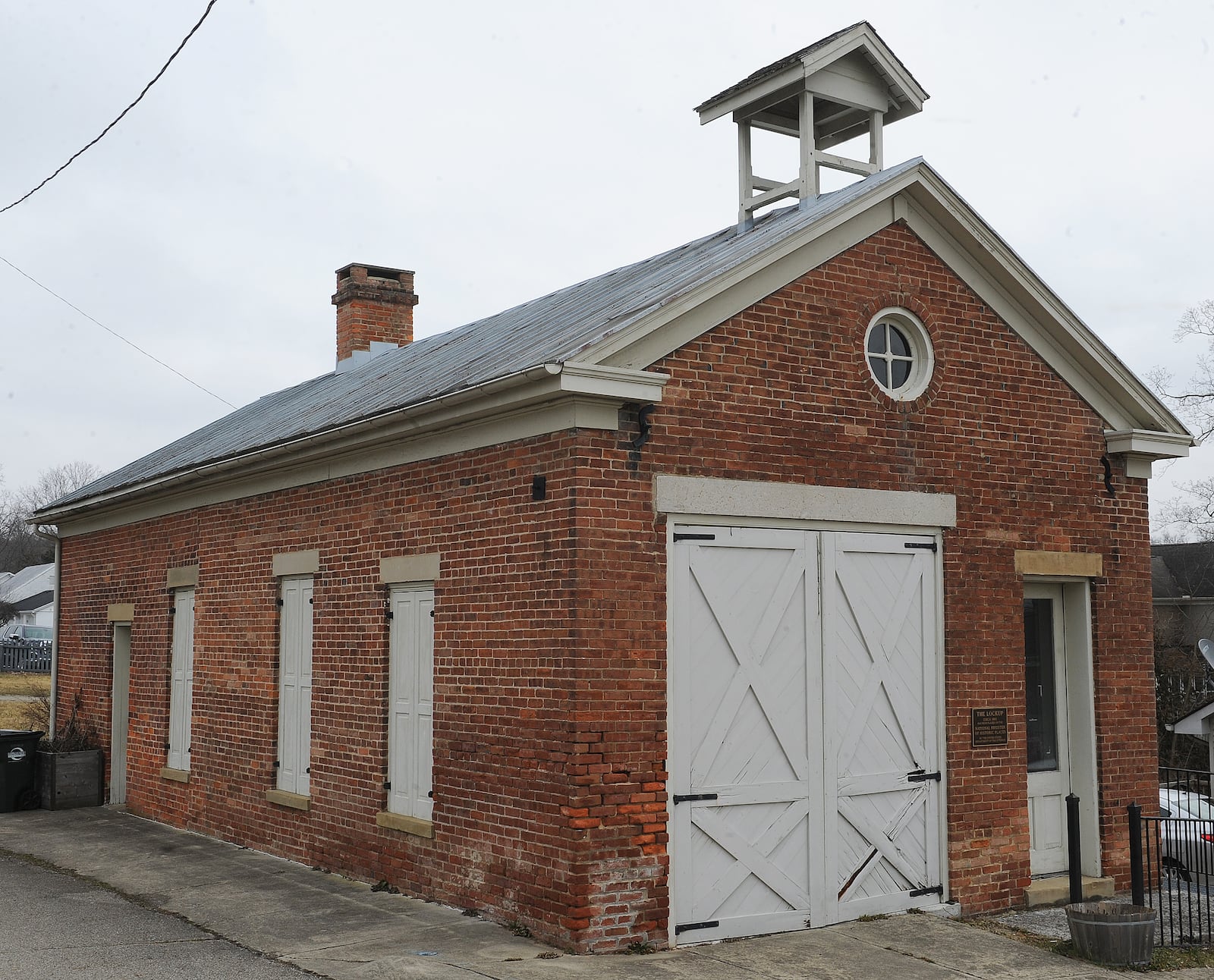 The village of Waynesville is working to donate the former Lockup and engine house to the local historical society. MARSHALL GORBY\STAFF