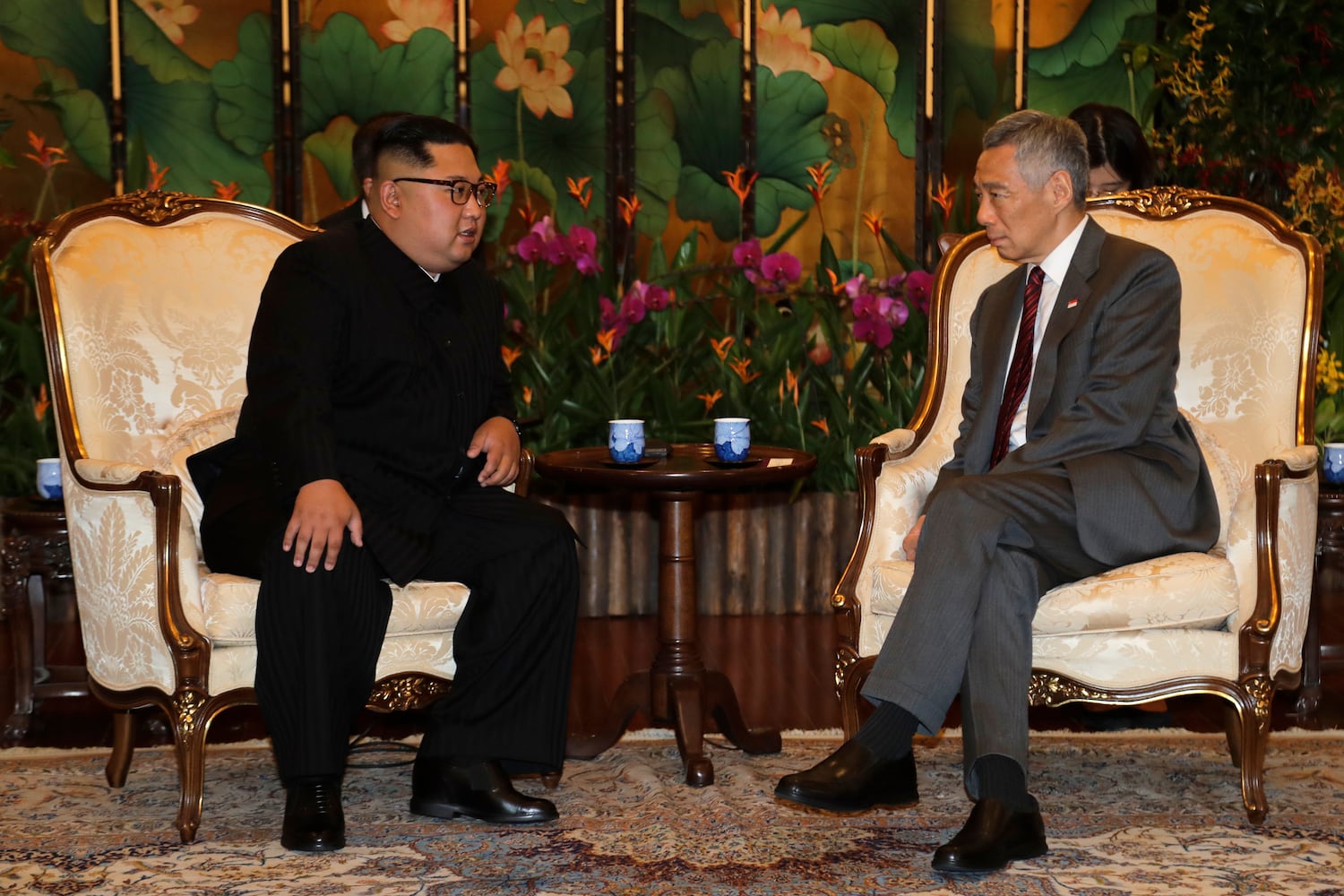 Photos: North Korea's Kim Jong Un arrives in Singapore for historic summit