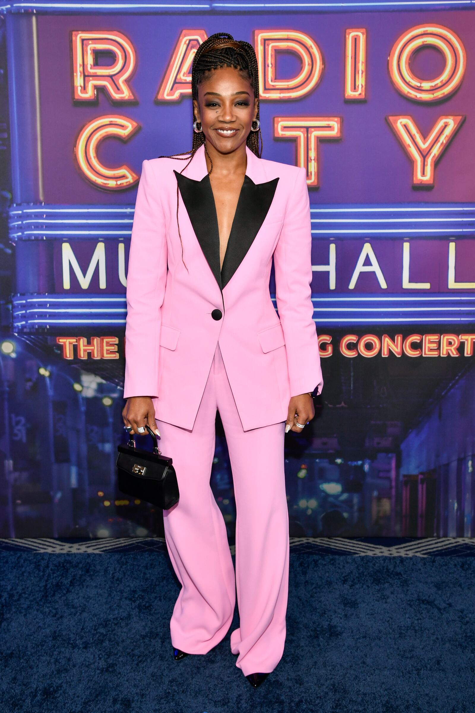 Tiffany Haddish attends the SNL50: The Homecoming Concert at Radio City Music Hall on Friday, Feb. 14, 2025, in New York. (Photo by Evan Agostini/Invision/AP)