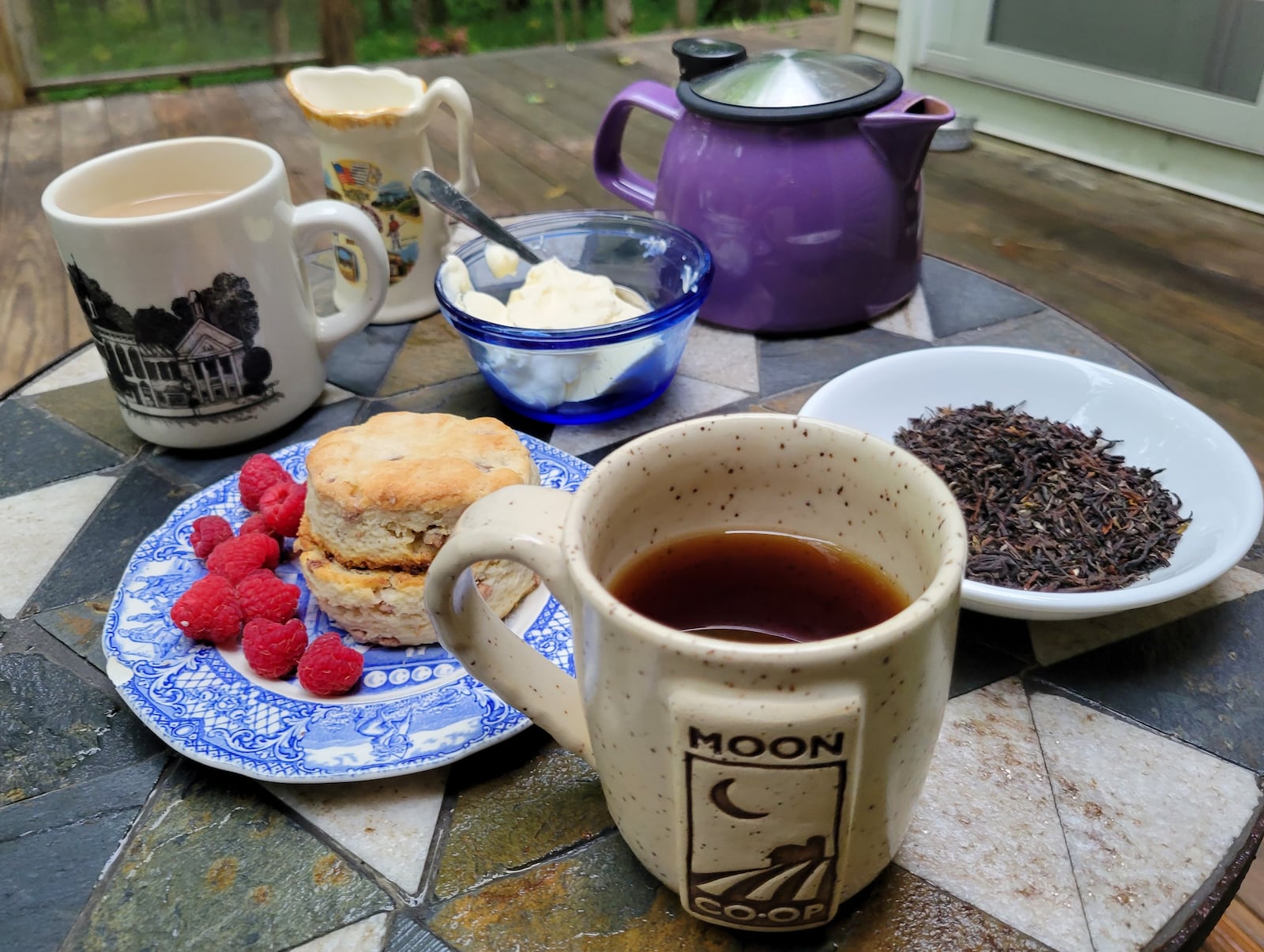 High Tea was served in July 2022 at MOON Co-op in Oxford. CONTRIBUTED