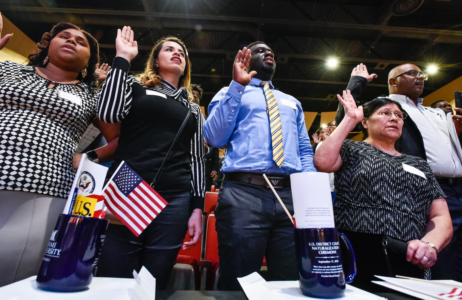 PHOTOS: Nearly 400 people have become naturalized citizens at Miami Hamilton in the past 5 years