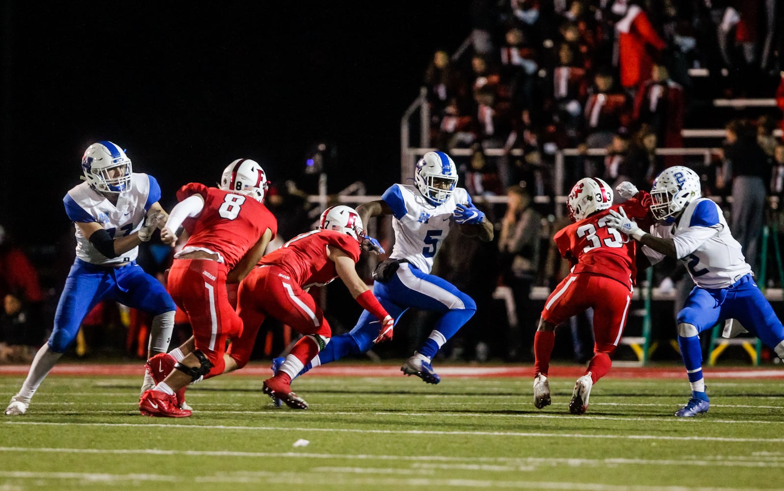 Fairfield beats Hamilton in first round of football playoffs