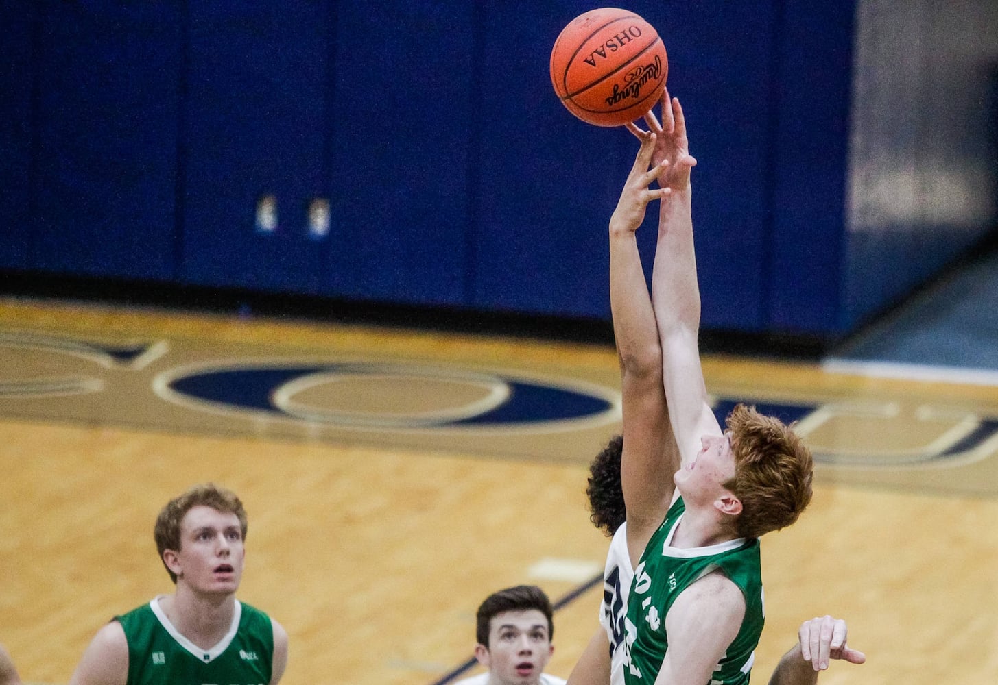 Edgewood vs Badin basketball