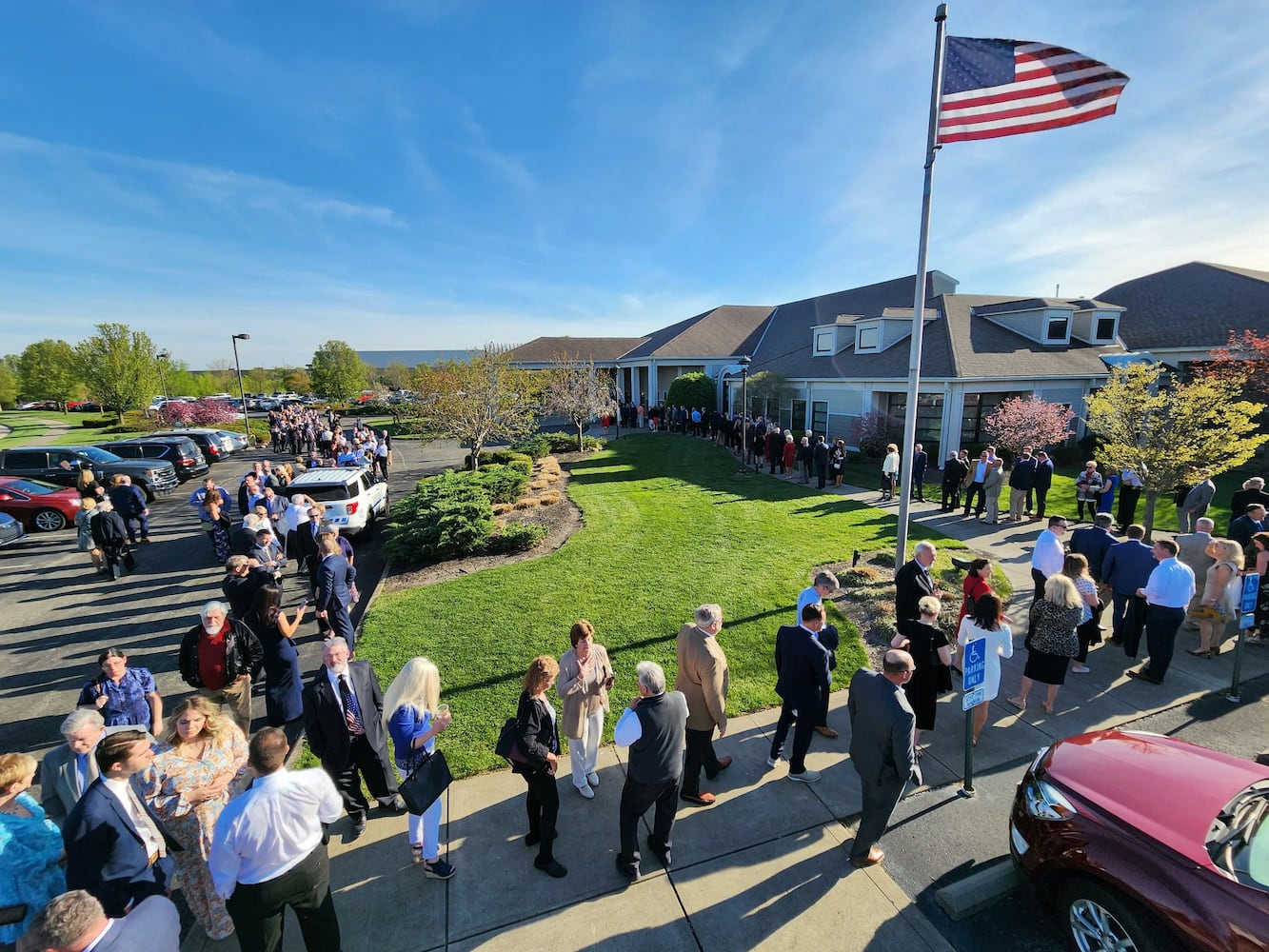 Crowd at GOP Lincoln dinner in Butler County