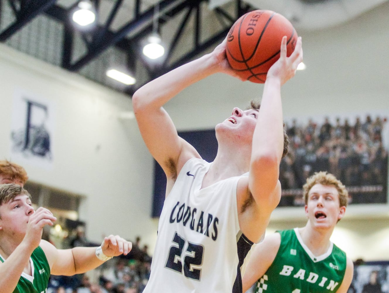 Edgewood vs Badin basketball