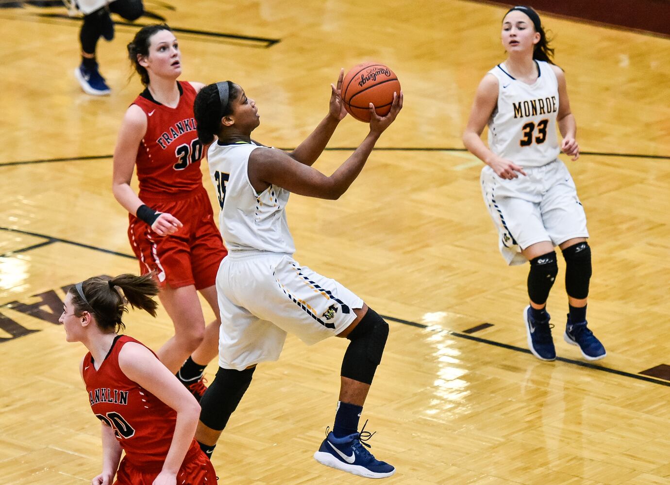 Franklin vs Monroe Girls Basketball