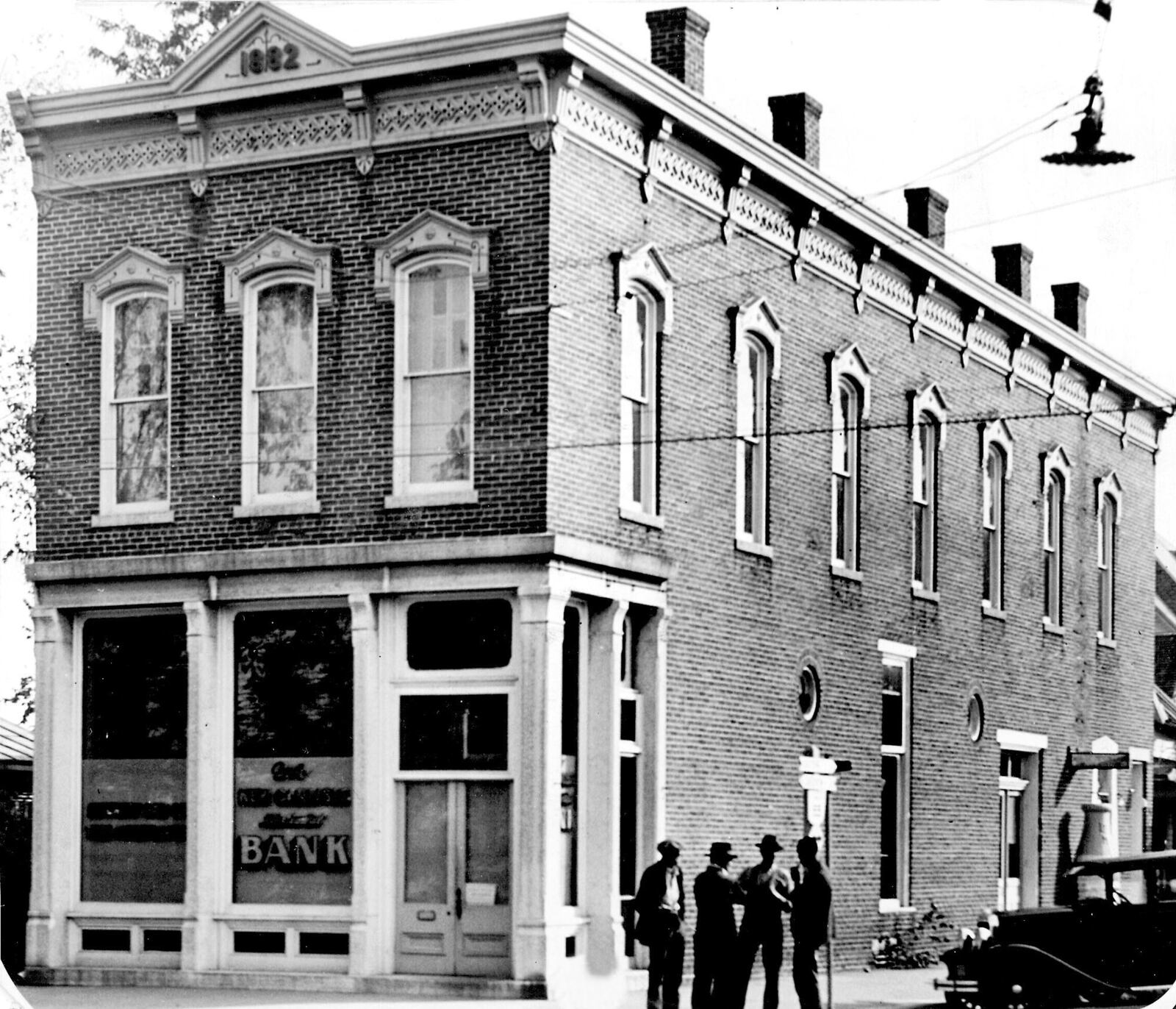 In 1933 John Dillinger,along with a handful of triggermen, zig zagged across Indiana and Ohio holding up six banks including the New New Carlisle National Bank. DAYTON DAILY NEWS ARCHIVE