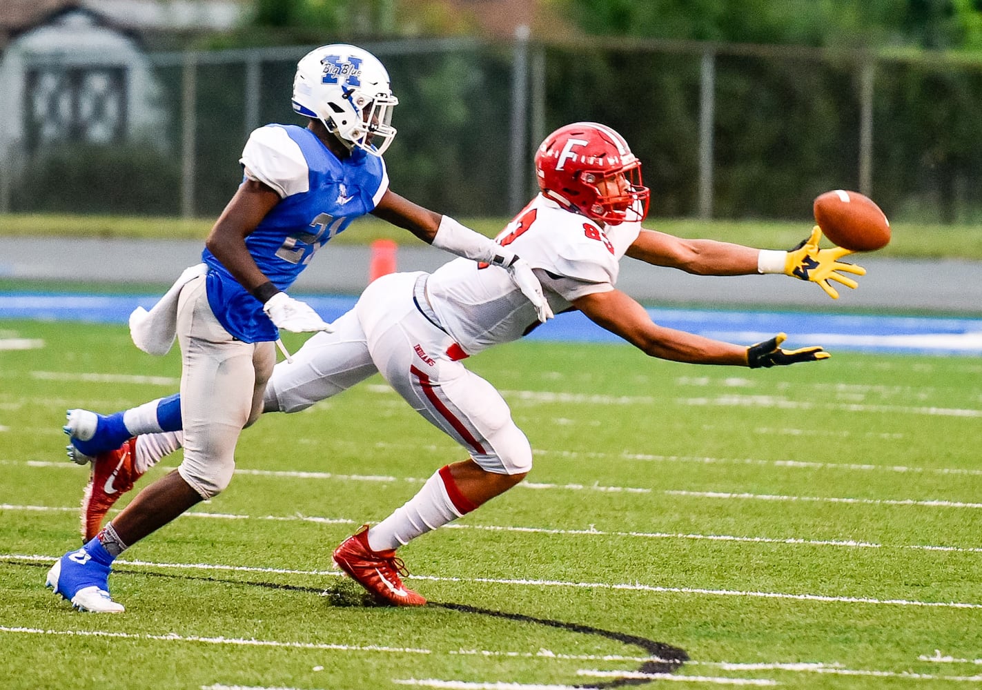 Hamilton vs Fairfield Football