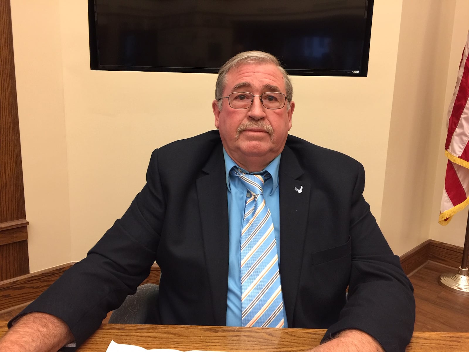 Monroe Councilman Tom Callahan has been criticized for comments he made at the July 14 council meeting during a spirited discussion on an ordinance requiring people to wear masks. While most of the emails opposed his comments, he also received a number of comments praising him for speaking his opinion. FILE PHOTO