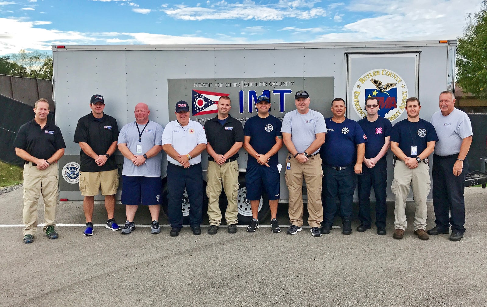 Incident Management Team from Butler County is heading to Florida to help with Hurricane Michael. Eleven people left Wednesday morning, Oct. 10 to provide assistance. NICK GRAHAM/STAFF