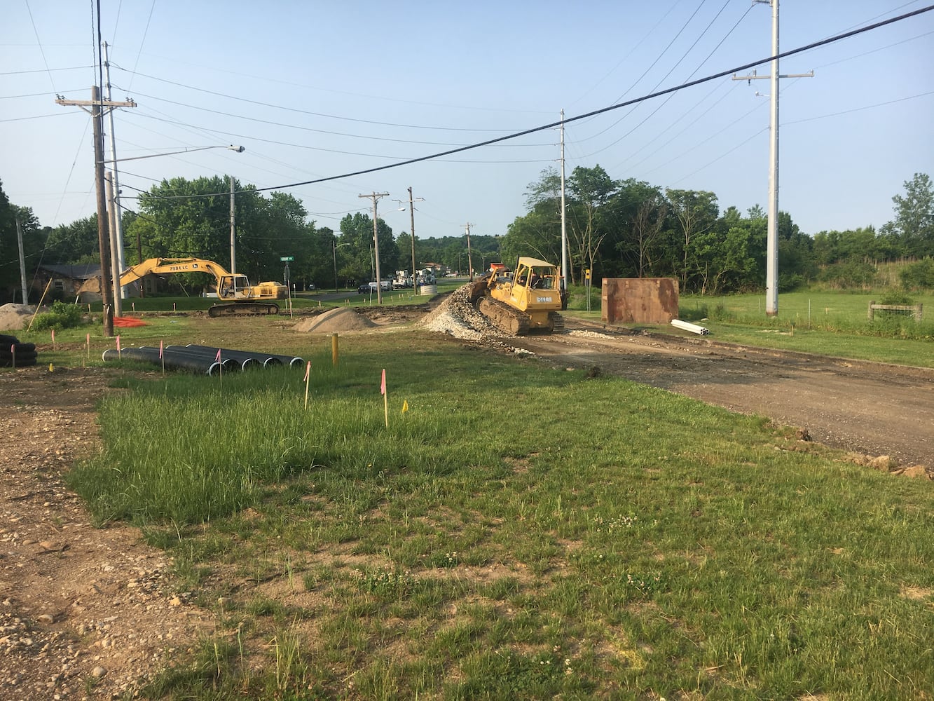 PHOTOS: Fairfield’s first modern roundabout construction progression