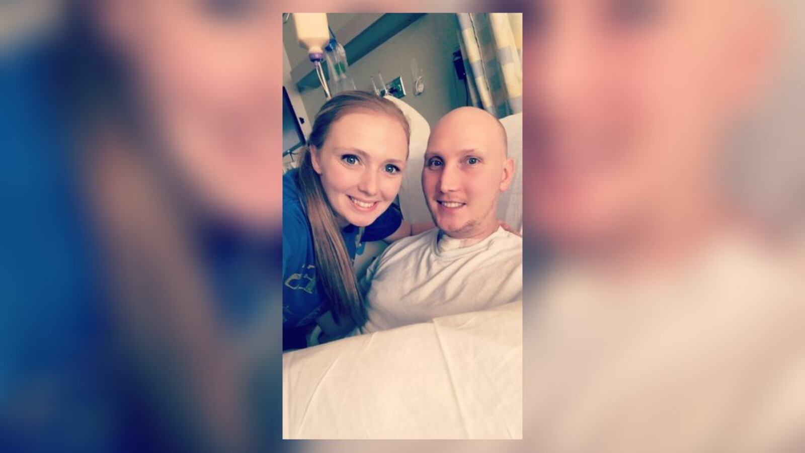 Katie Whitt, 24, of Middletown, recently visited her brother, Nate Ellen, 26, in a Virginia hospital. Ellen was seriously injured on July 1 when he was struck by a car while visiting friends in Alabama.