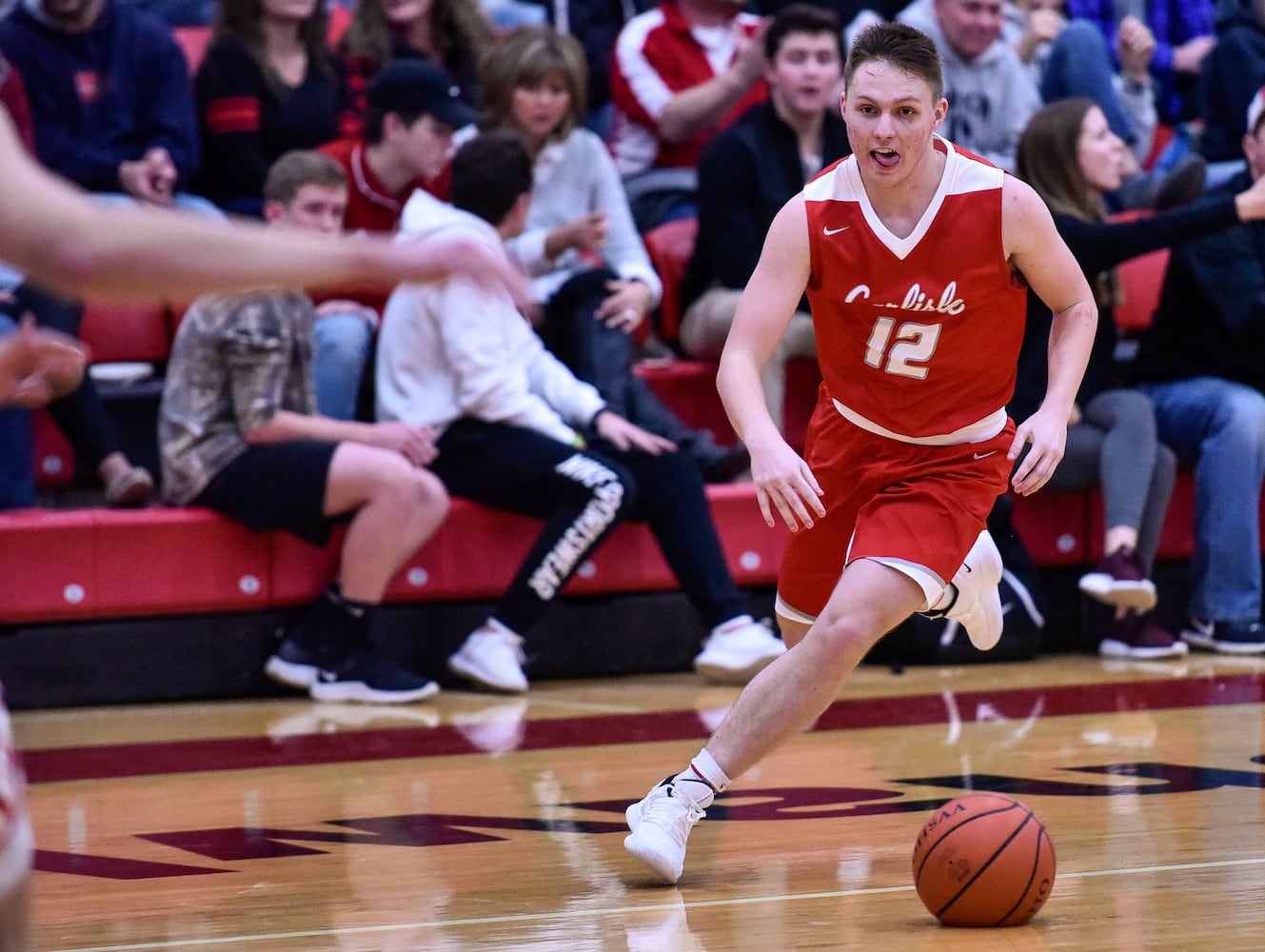 Madison vs Carlisle basketball