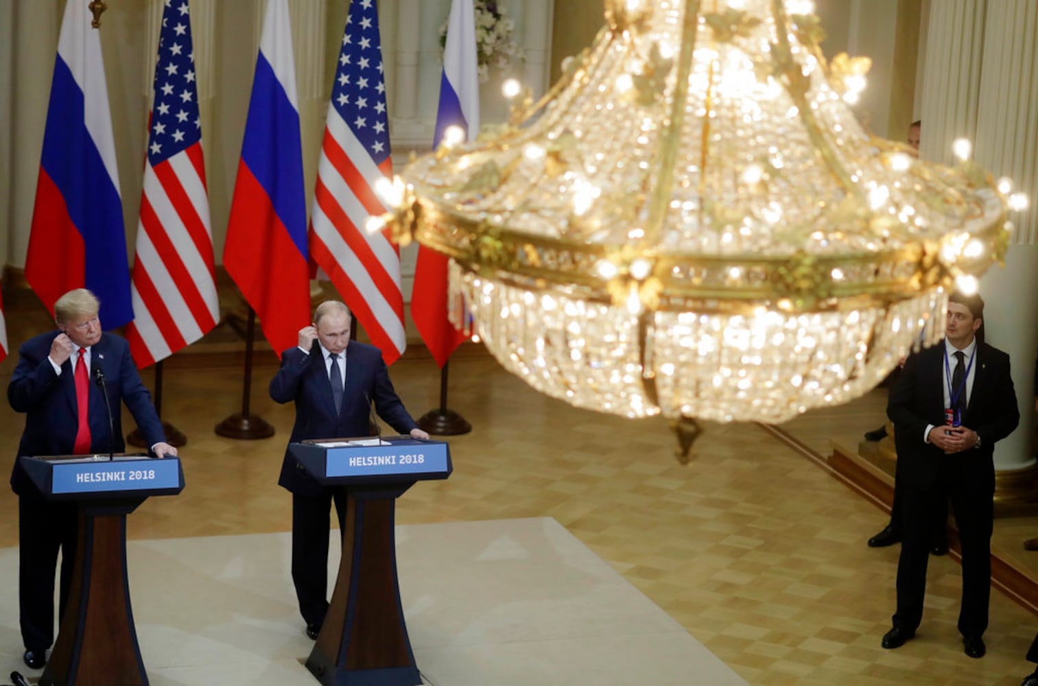 Photos: Trump, Putin meet at Helsinki summit