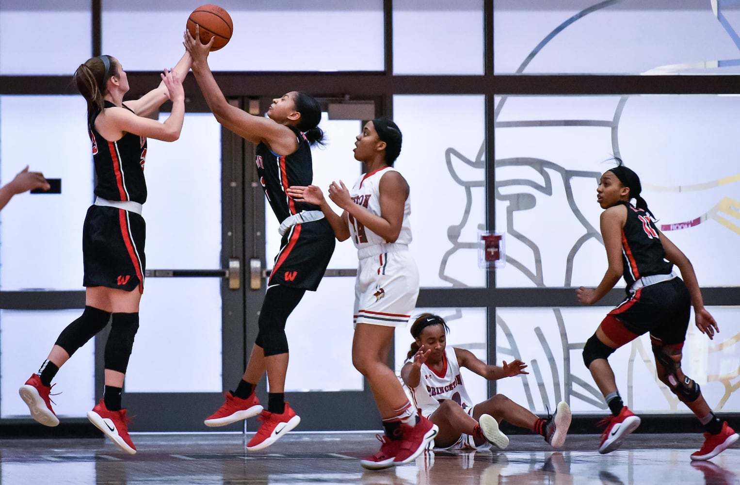 Lakota West girls basketball beats Princeton to give coach Fishman 400th win