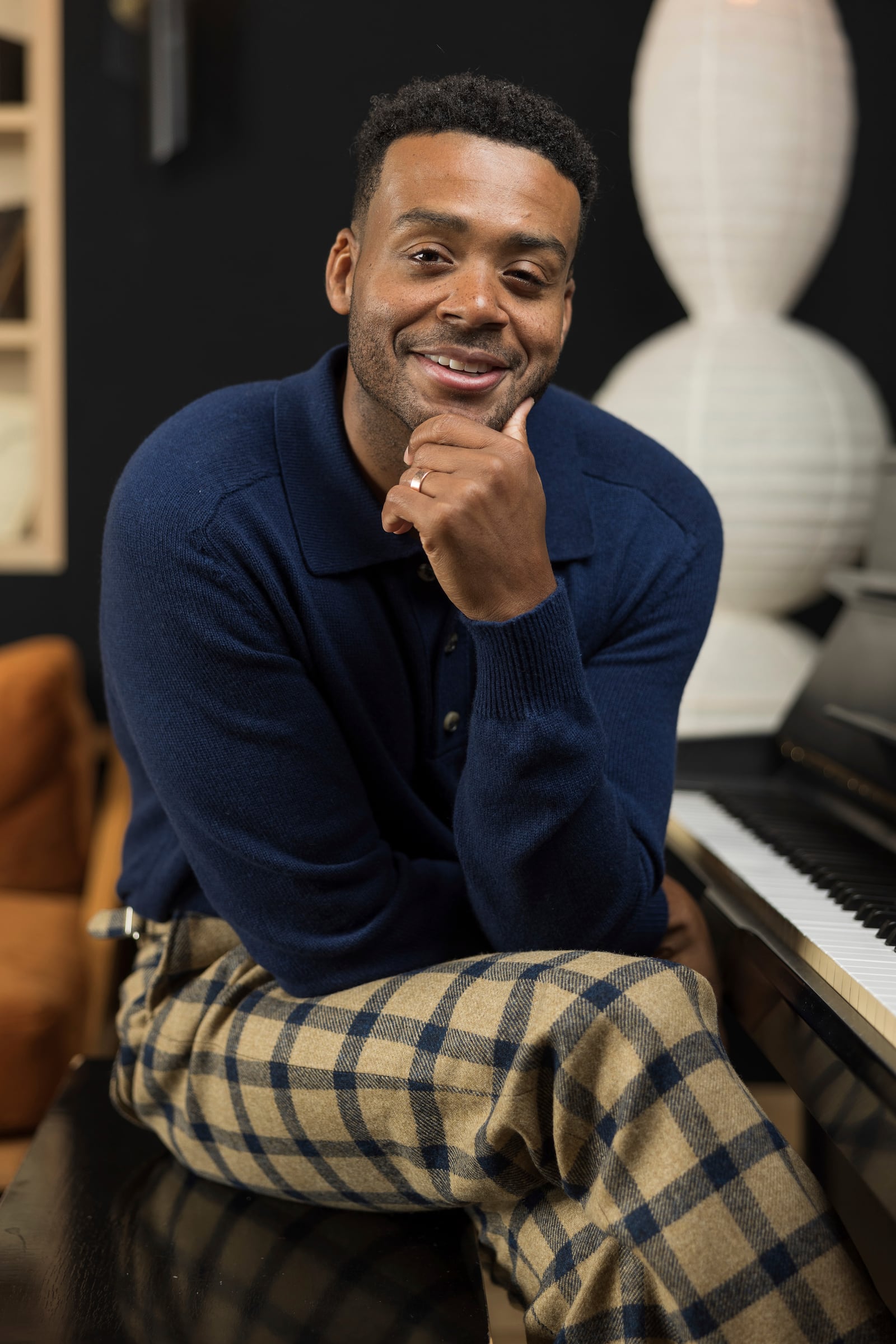 Kris Bowers poses for a portrait on Friday, Jan. 31, 2025, in Pasadena, Calif. (Photo by Willy Sanjuan/Invision/AP)