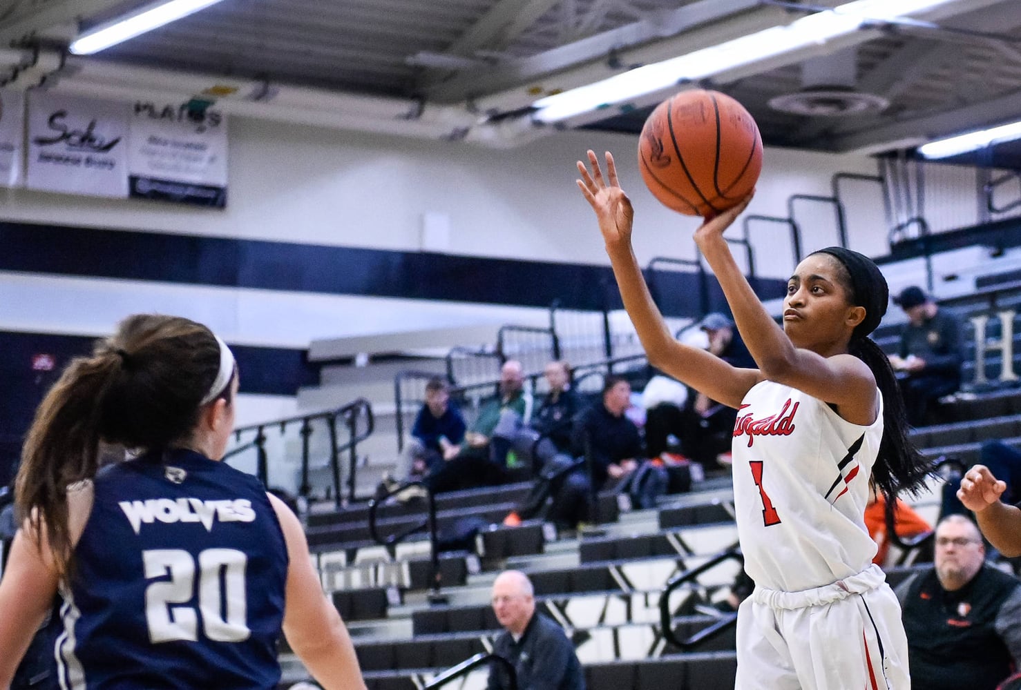 Fairfield vs West Clermont girls sectional basketball