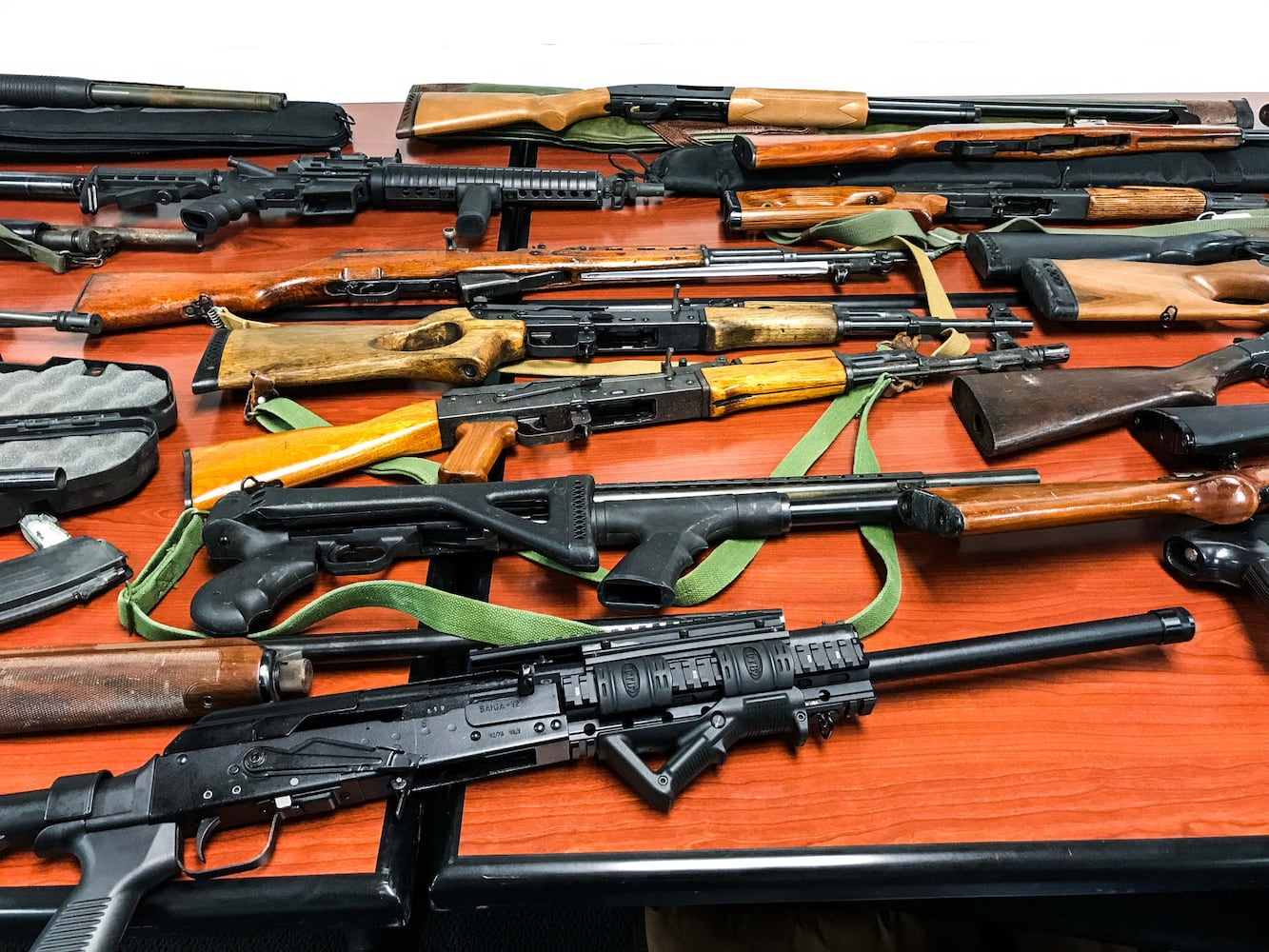 Over 100 Guns Seized in Butler County