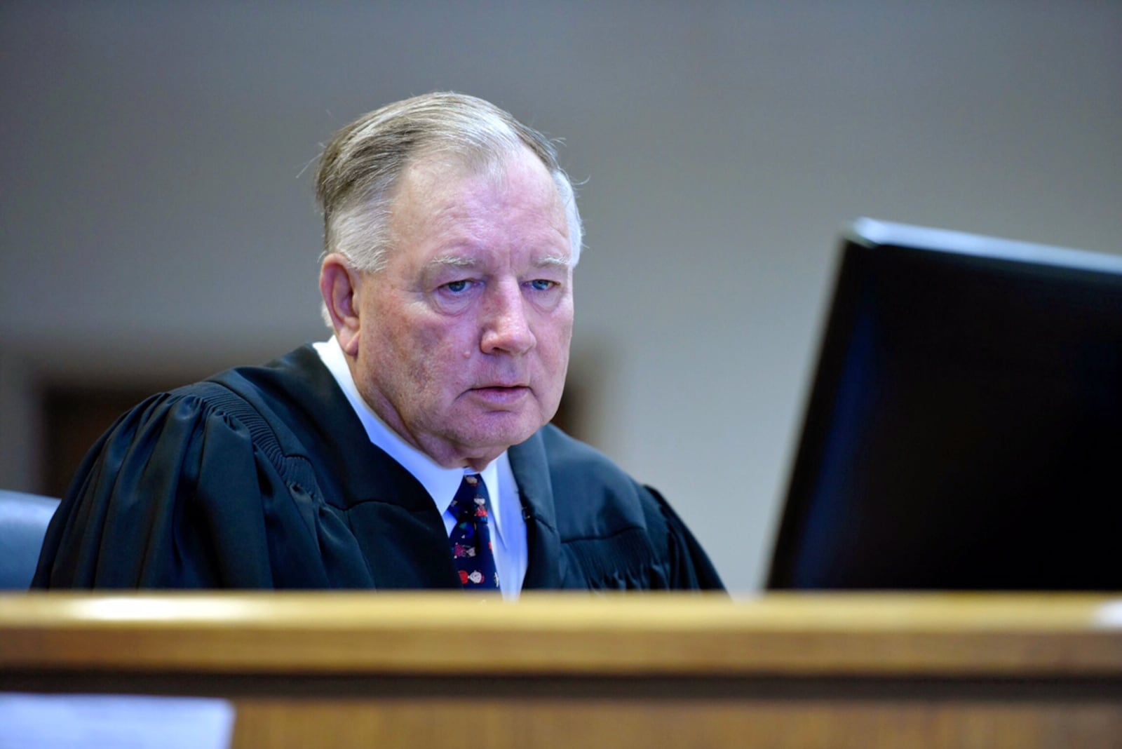 Judge Ronald Craft said a competency evaluation determined the teen suspect in a Middletown church arson fire is capable of understanding the proceedings against him. NICK GRAHAM/STAFF