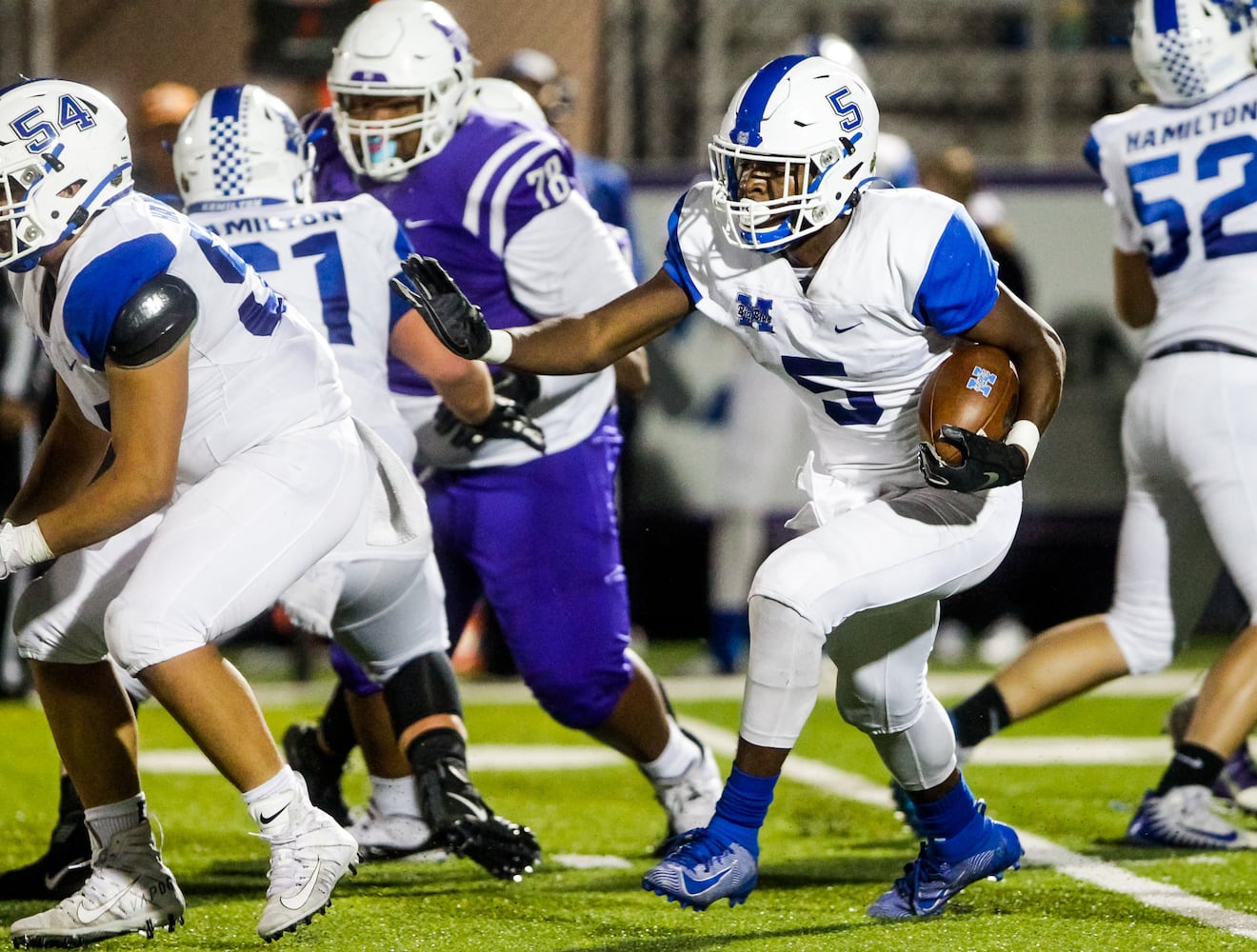 Hamilton Big Blue football beats Middletown Middies Friday, Oct. 19