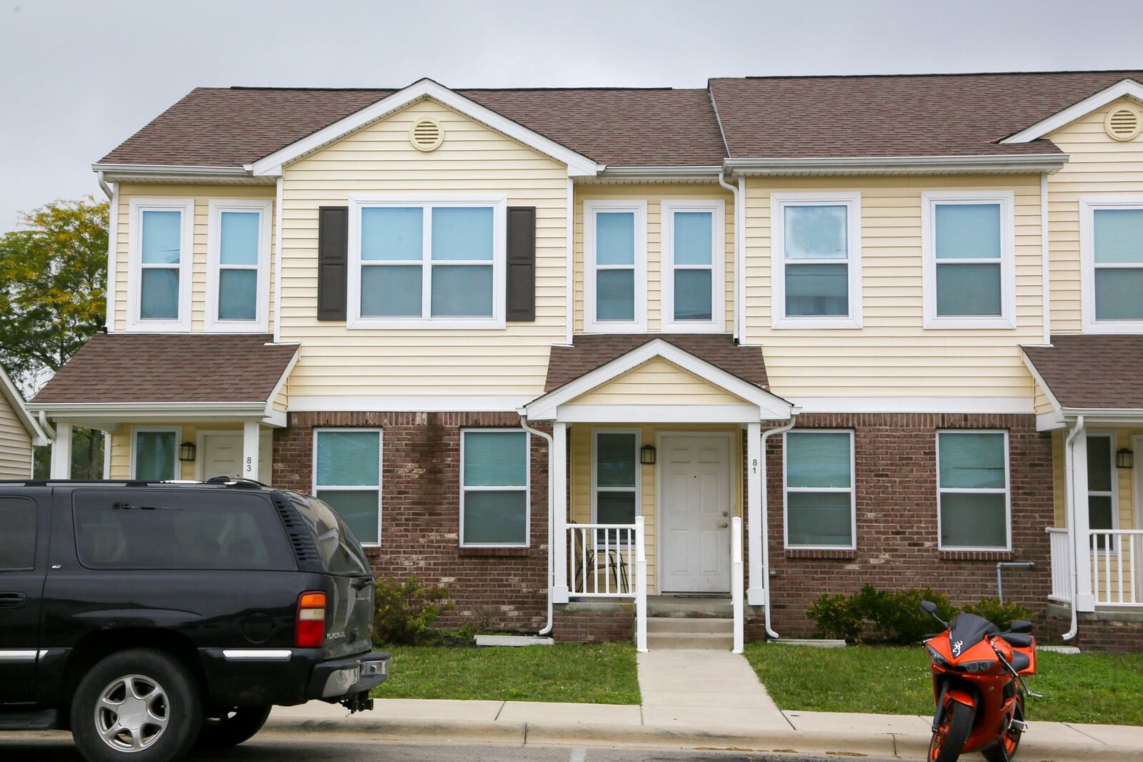 A house at 81 Beckett Dr. was raided along with two other locations as part of a drug bust by the Hamilton Police Department at the conclusion of a four month investigation. GREG LYNCH / STAFF