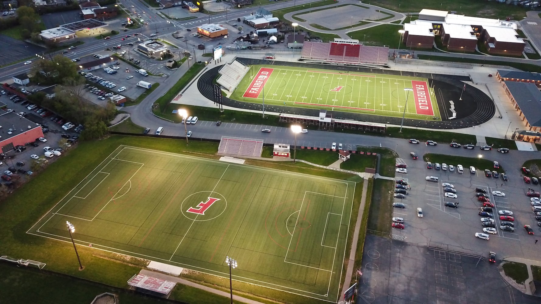 PHOTOS Area high schools honor Senior Class with stadium lights