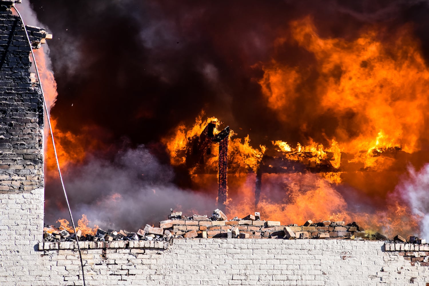 PHOTOS: Large fire at old Middletown Paperboard building on New Year’s Day