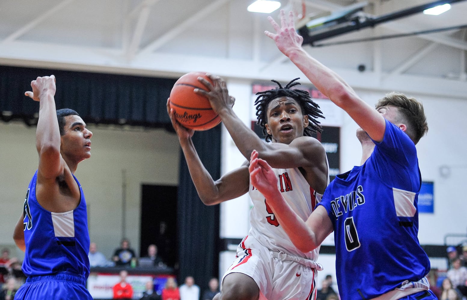 Franklin vs Brookville basketball