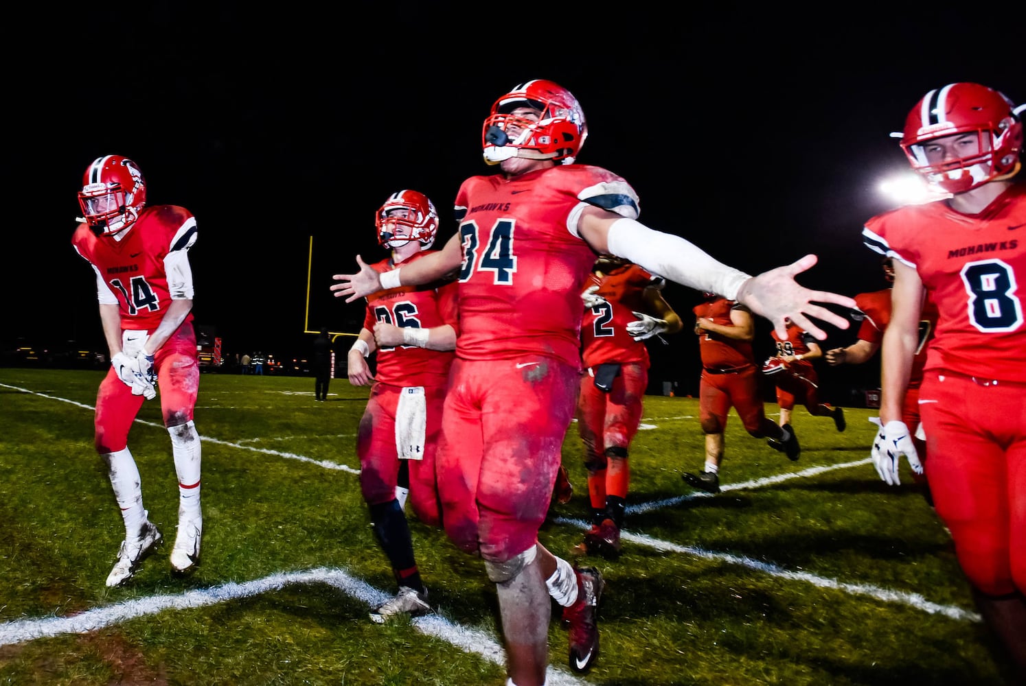 Madison vs Portsmouth playoff football