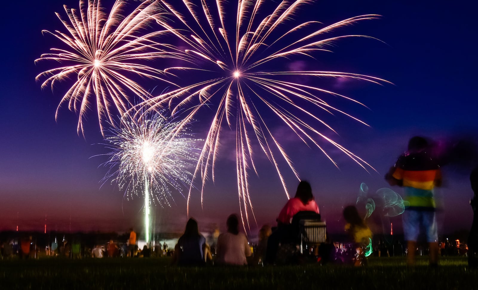 Those who like to watch fireworks will have opportunities this year in Butler County. Shows are scheduled for Hamilton and Fairfield and an aerial pyrotenics show in Middletown. NICK GRAHAM/STAFF