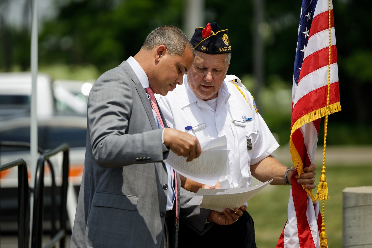 Fairfield Twp. Veterans Memorial Dedication