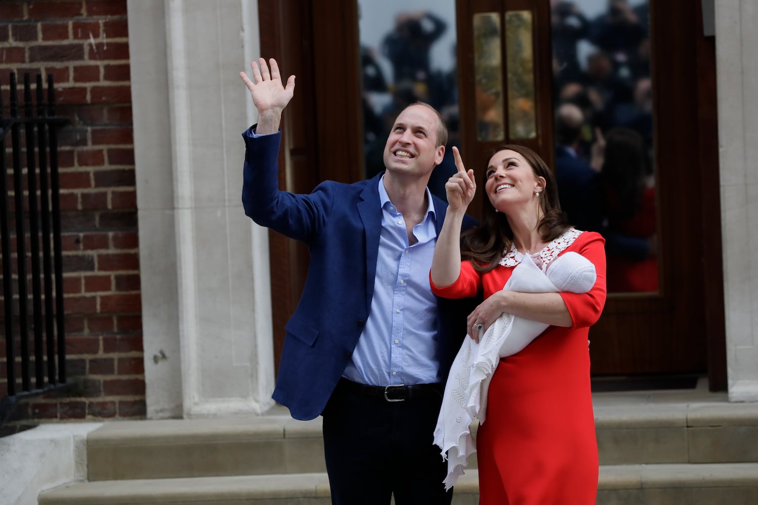 Photos: Royal baby born: Kate Middleton, Duchess of Cambridge, welcomes third child