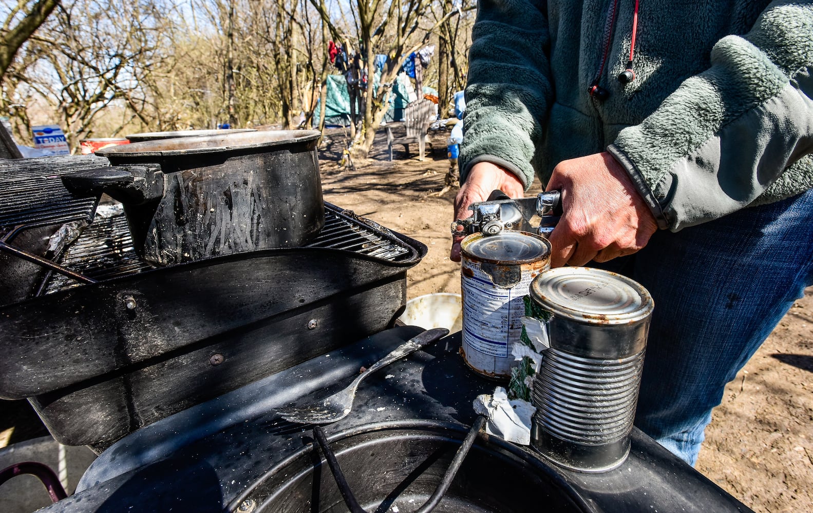 Here’s what life is like inside ‘The Hill,’ Hamilton’s homeless tent city