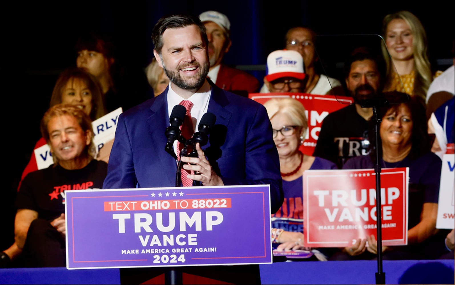 J.D. Vance at Middletown rally