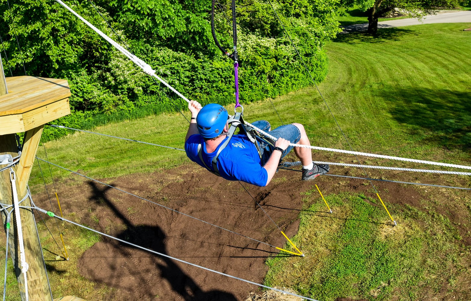 High ropes course now open at YMCA's Camp Campbell Gard in Butler County