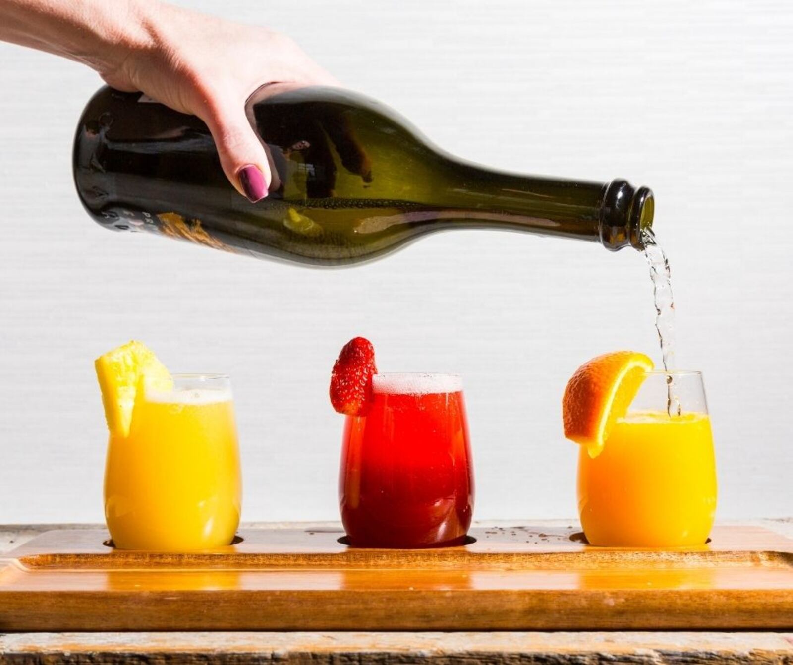 Toast & Berry diner offers mimosa flights. CONTRIBUTED