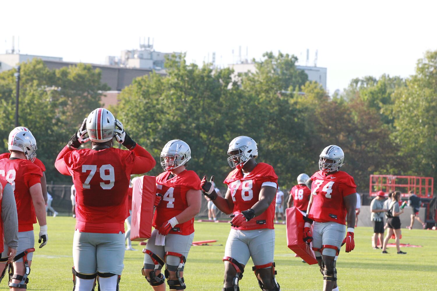 Ohio State Buckeyes football preseason camp