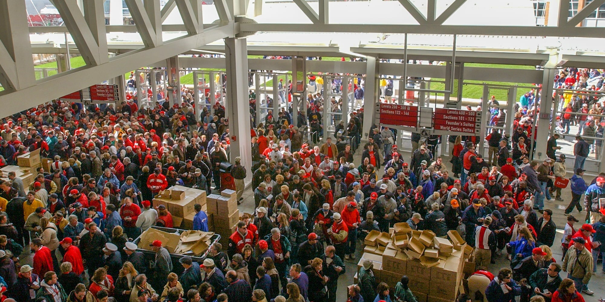 Cincinnati Reds Opening Day 2003