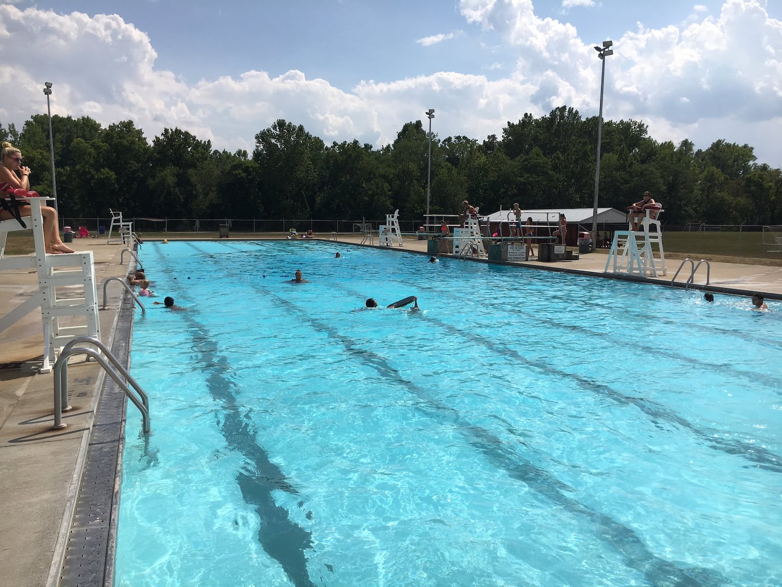 The Paul Elmer Fitzgerald Pool at Franklin Community Park. ED RICHTER/STAFF