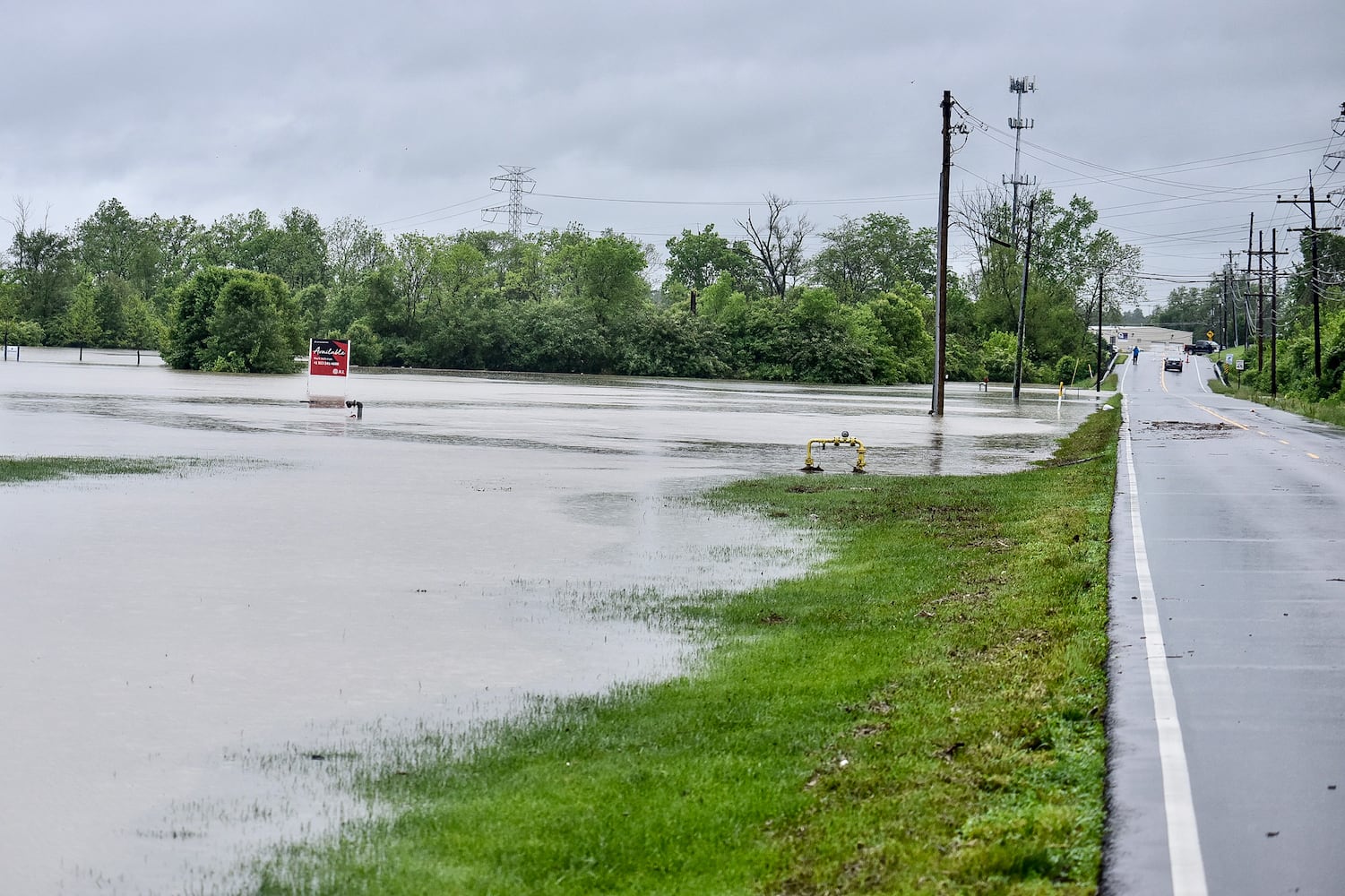 West Chester businesses evacuated due to high water