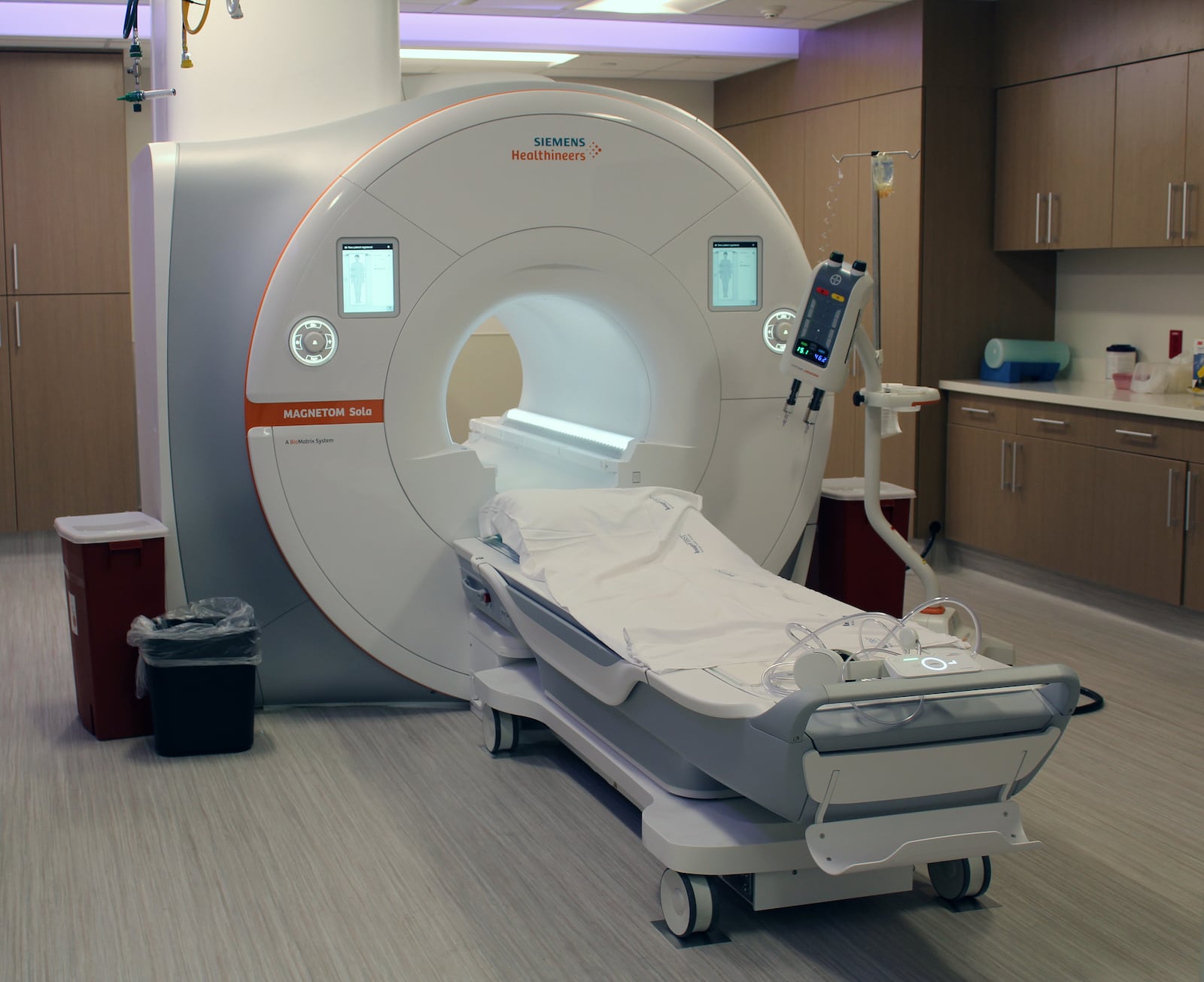 This is a new Siemens MRI scanner in the addition at Christ Hospital's Liberty Campus Photo/Sue Kiesewetter