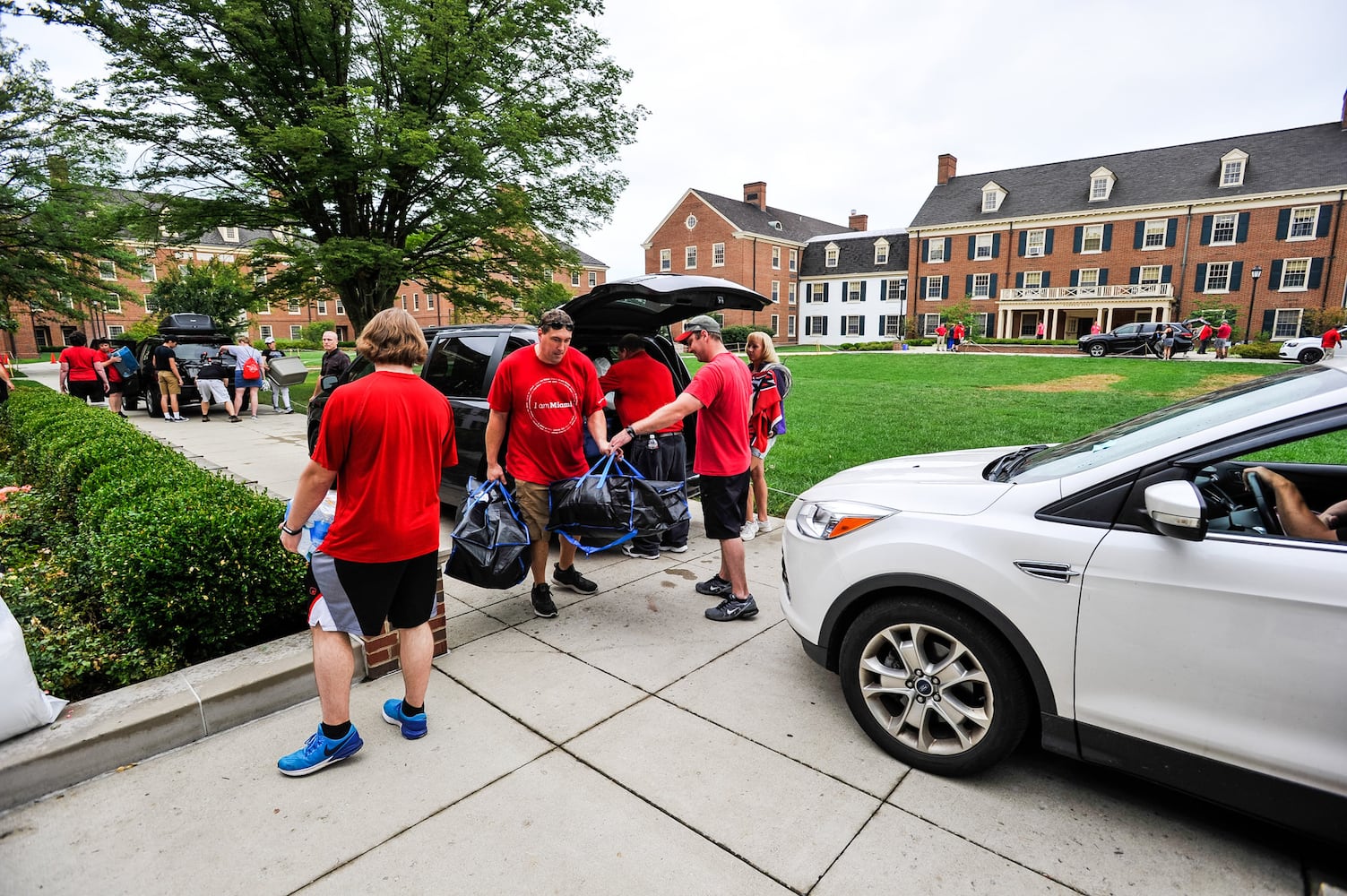 Move-In day at Miami University in Oxford