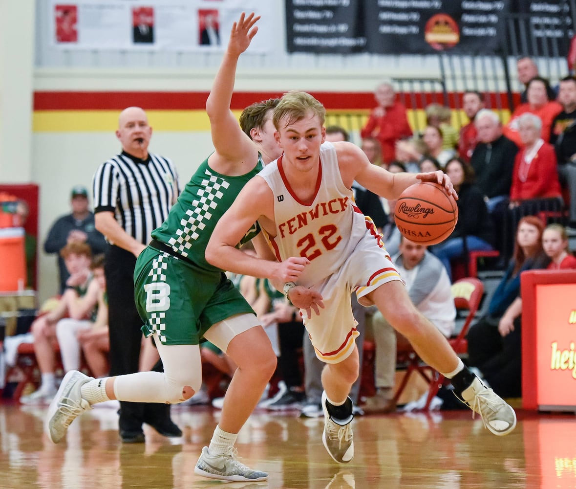 Fenwick vs Badin basketball