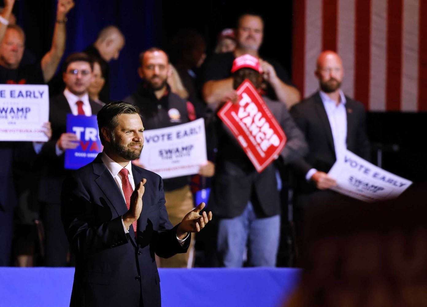 JD Vance speaks at Middletown rally