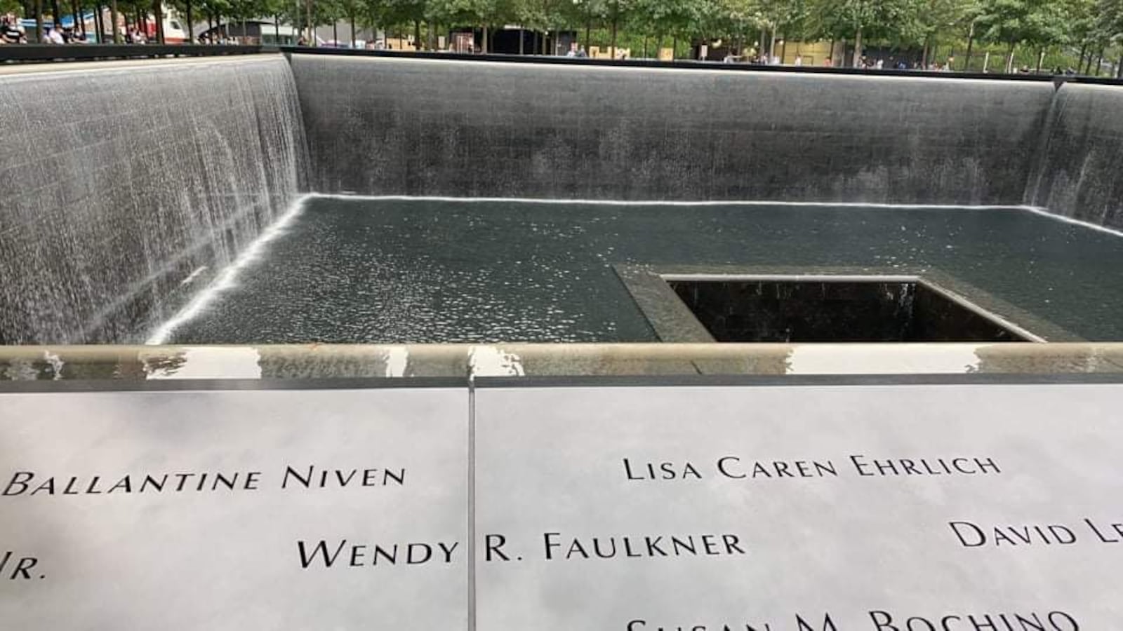 Wendy Faulkner, 47, of Mason, was killed during the 9/11 attacks in New York. Her name is etched in the memorial. SUBMITTED PHOTO