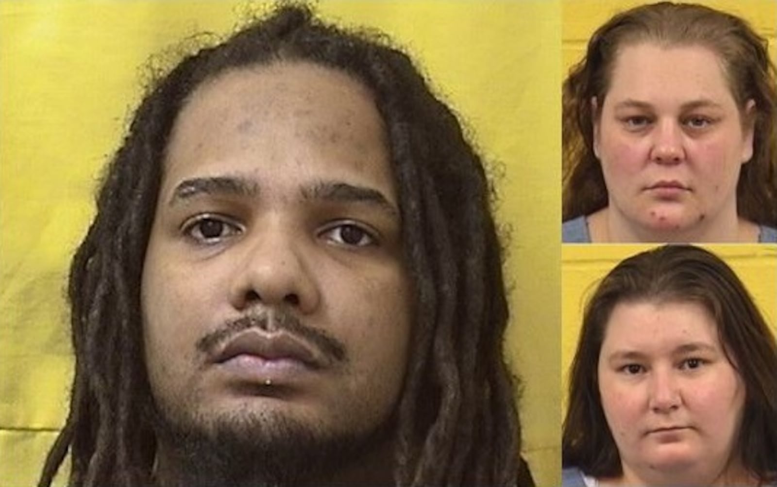 Al-Muhatan McLean, left; Amanda Hinze, top right; Jennifer Ebert, bottom right