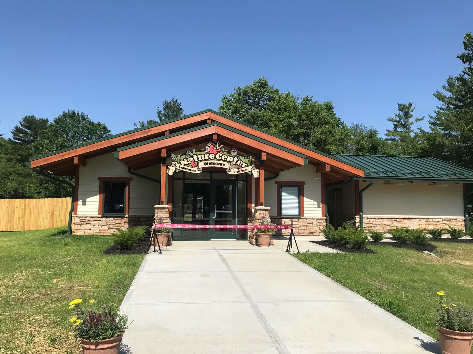 Hueston Woods State Park celebrated the grand opening of their new nature center.