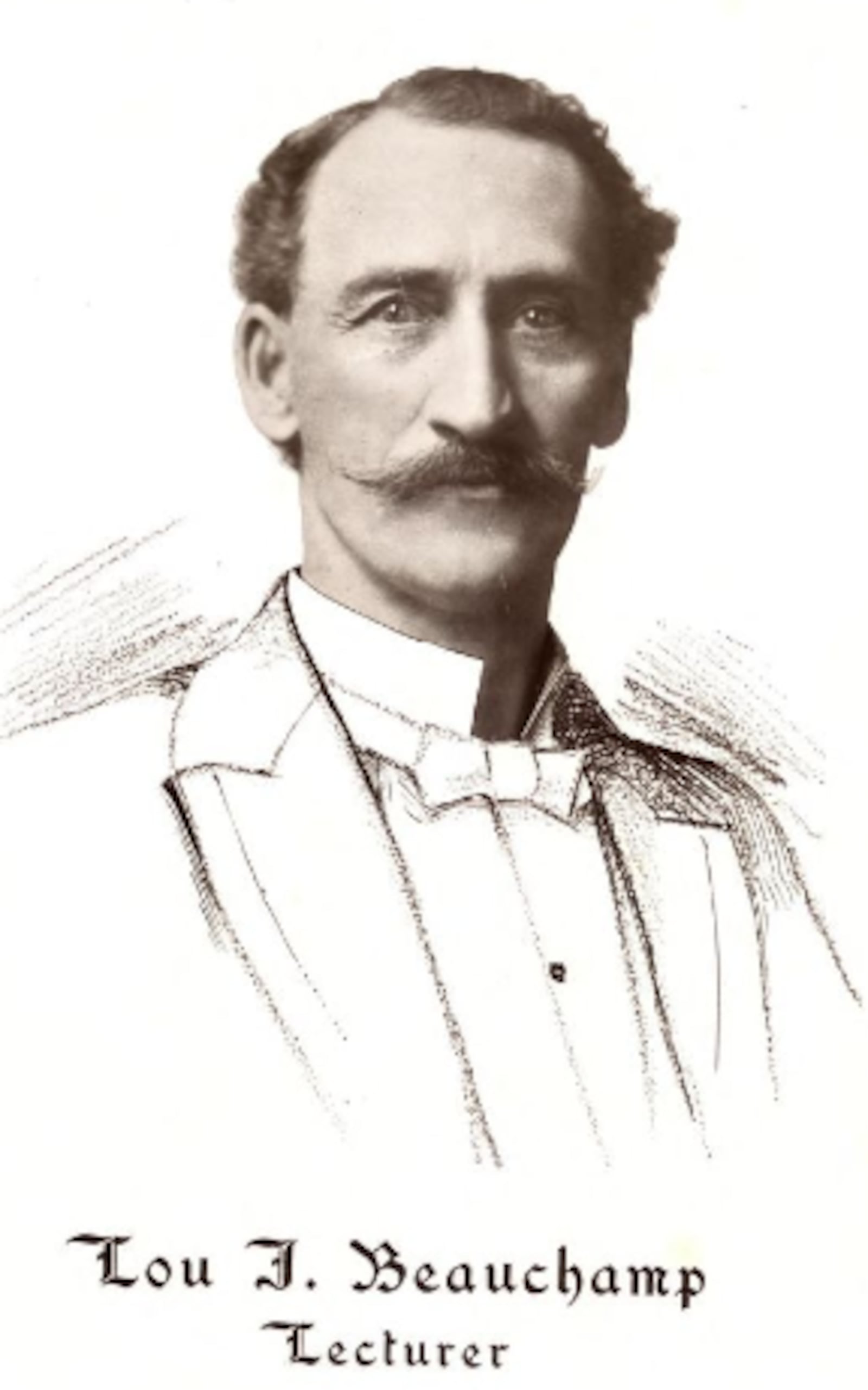 Hamiltonian Louis Jenks Beauchamp was an influential international leader and speaker in the Lyceum and Chautauqua movements. CONTRIBUTED/BUTLER CO. HISTORICAL SOCIETY