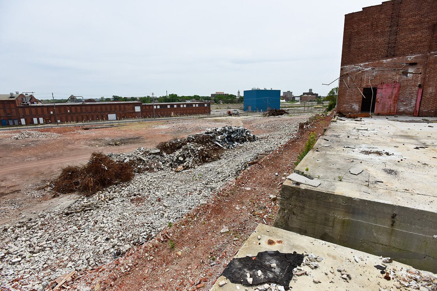 Tour of former Champion Paper Mill